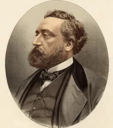 Leon Michel Gambetta (1838-82) uit 